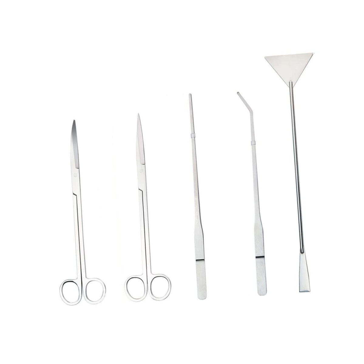 Aquarium Aquascaping Kit with 5pcs Stainless Steel Tweezers N147573