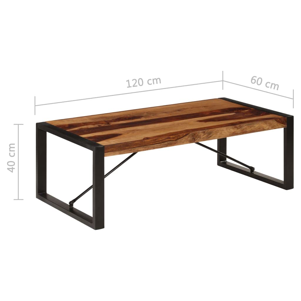 Solid Sheesham Wood Coffee Table U464758