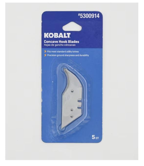 5.5mm Carbon Steel Utility Razor Blade 5-Pack U838780