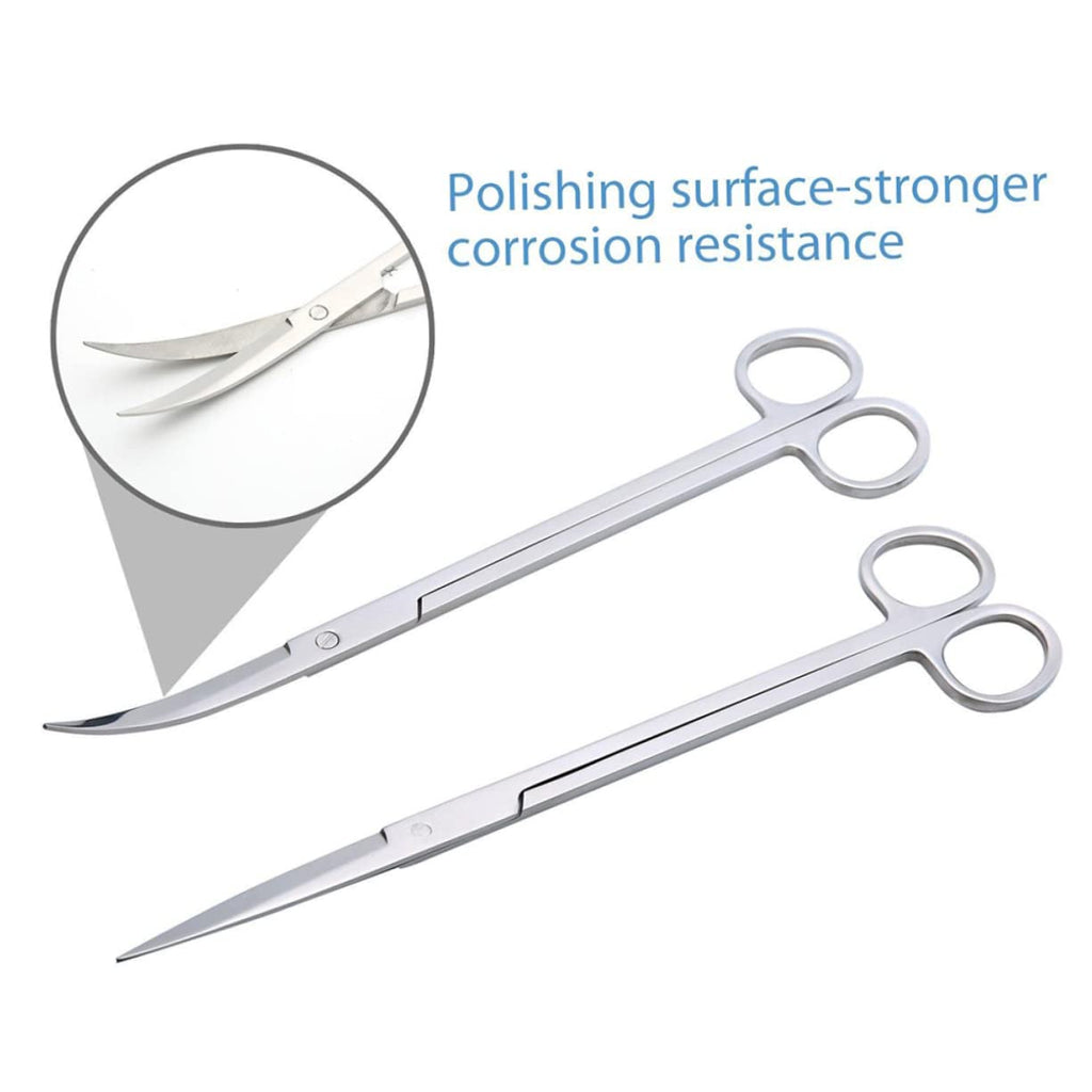 Aquarium Aquascaping Kit with 5pcs Stainless Steel Tweezers N147573