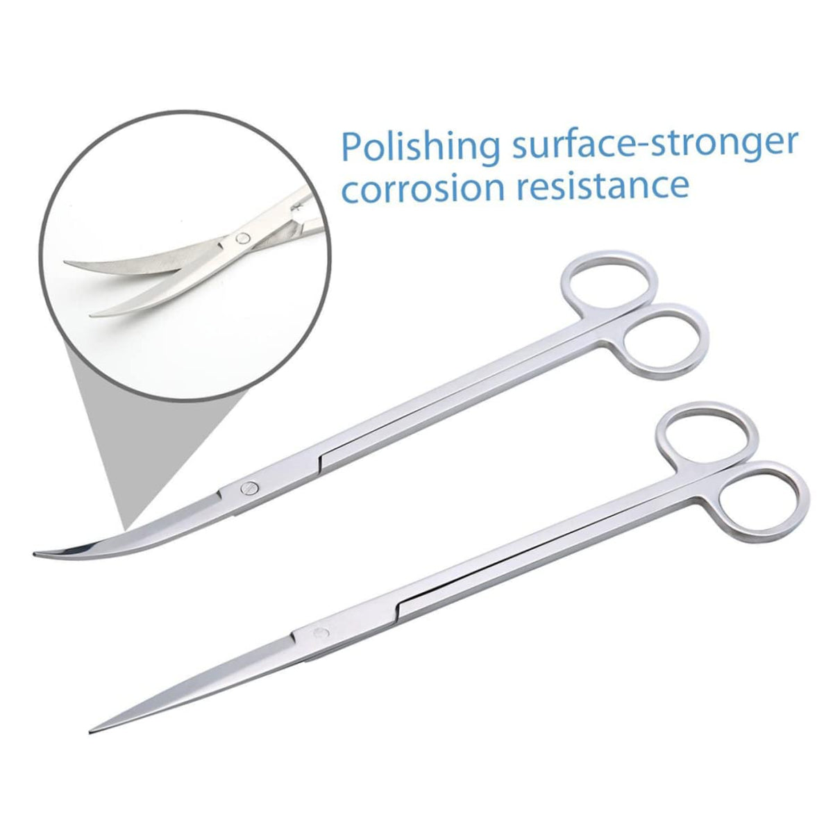 Aquarium Aquascaping Kit with 5pcs Stainless Steel Tweezers N147573