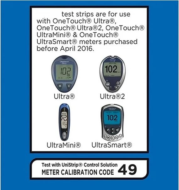 Blood Glucose Test Strips, 50 Count Q31209