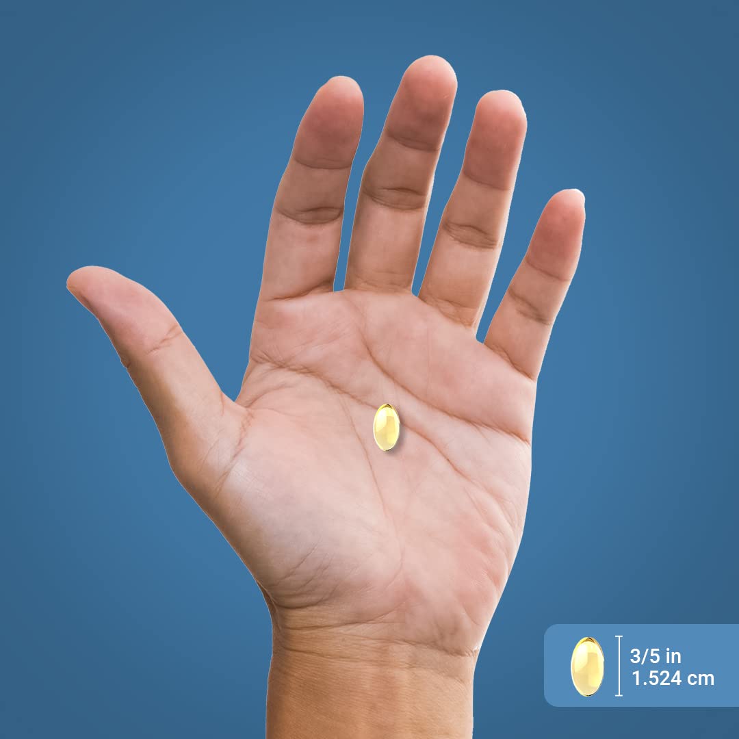 Fish Oil Omega 3 Supplement 1340 mg 200 Mini Softgels Q648