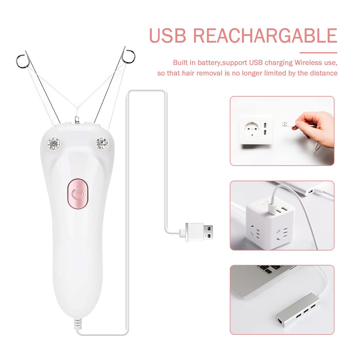 Cordless Electric Facial Hair Remover T79043