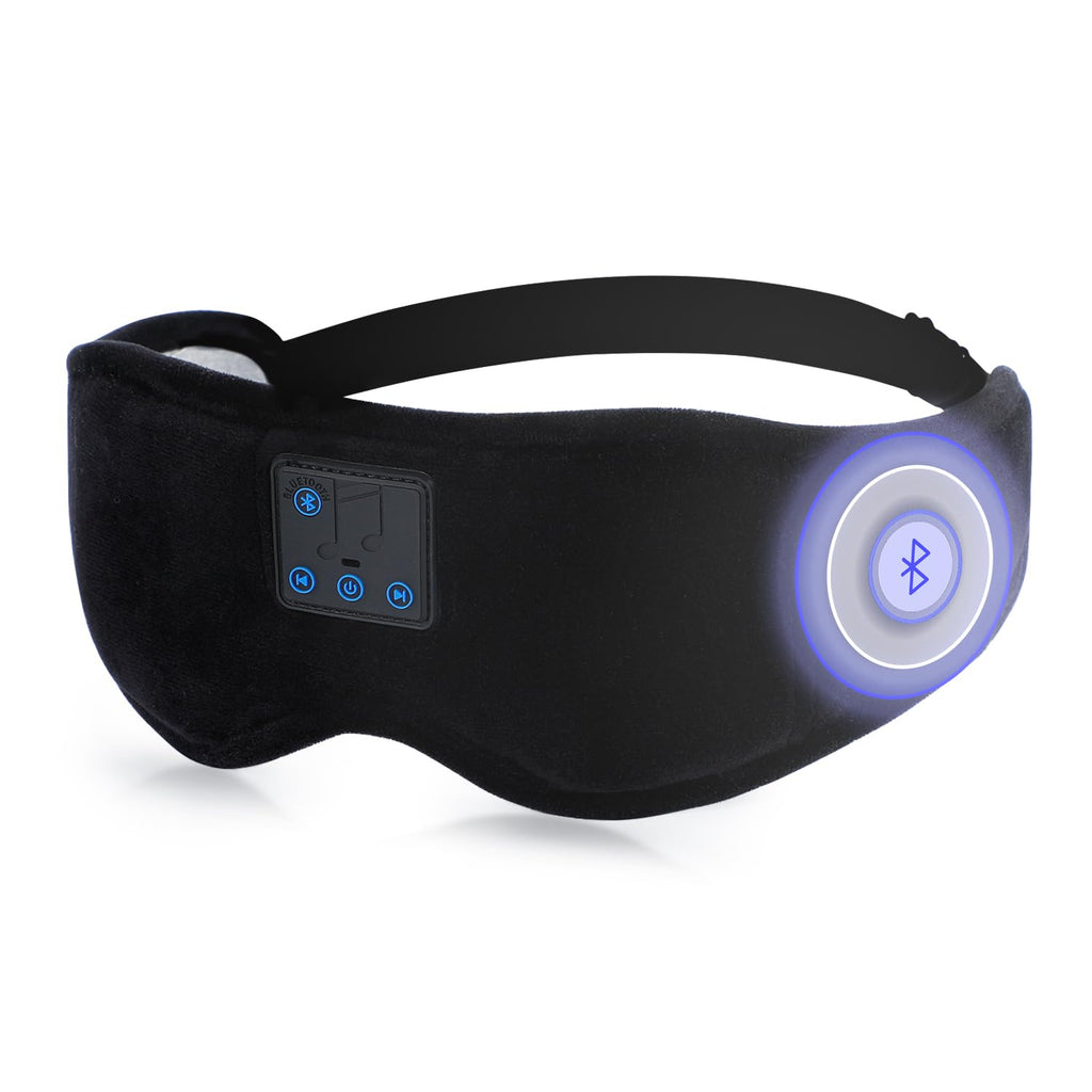 Sleep Mask with Bluetooth Headphones 3D Contour Blackout A5110