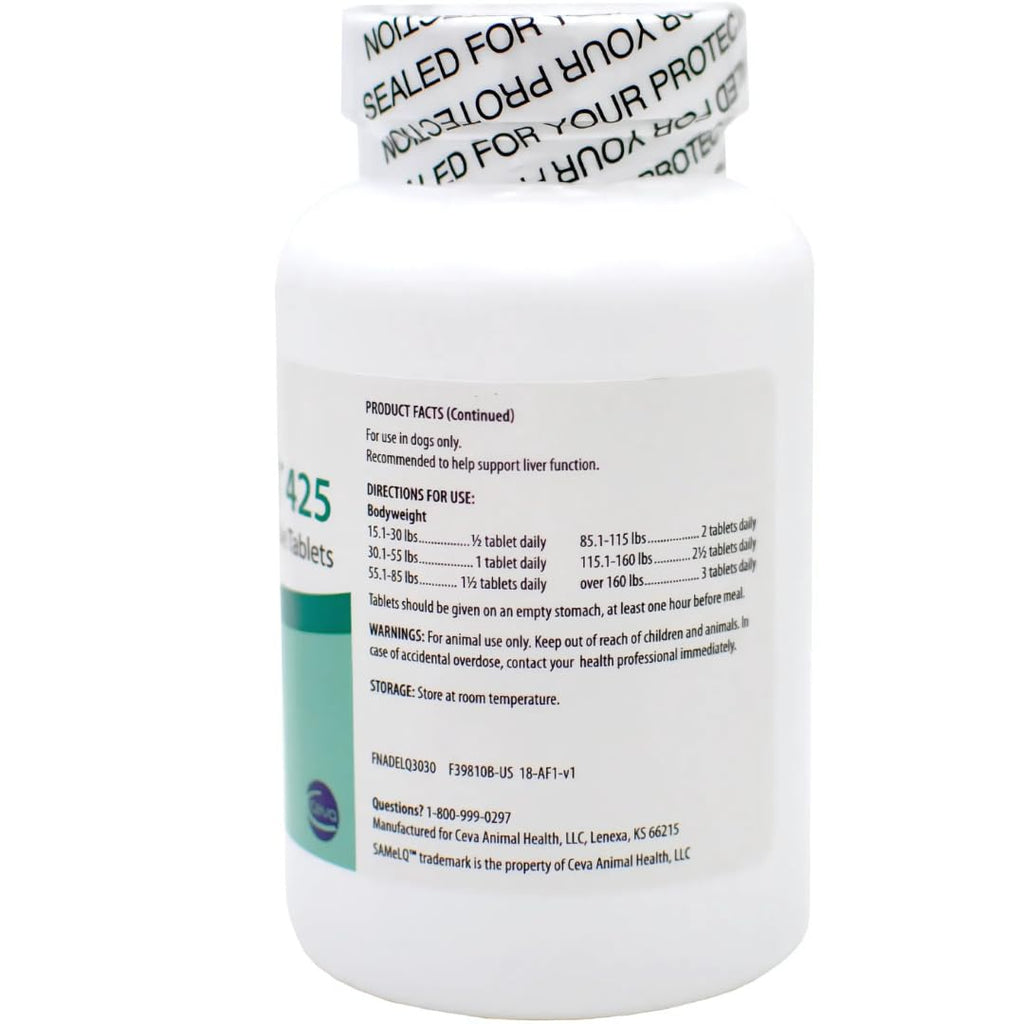 Chewable Tablets for Dogs and Cats 425 mg 60 ct O15617