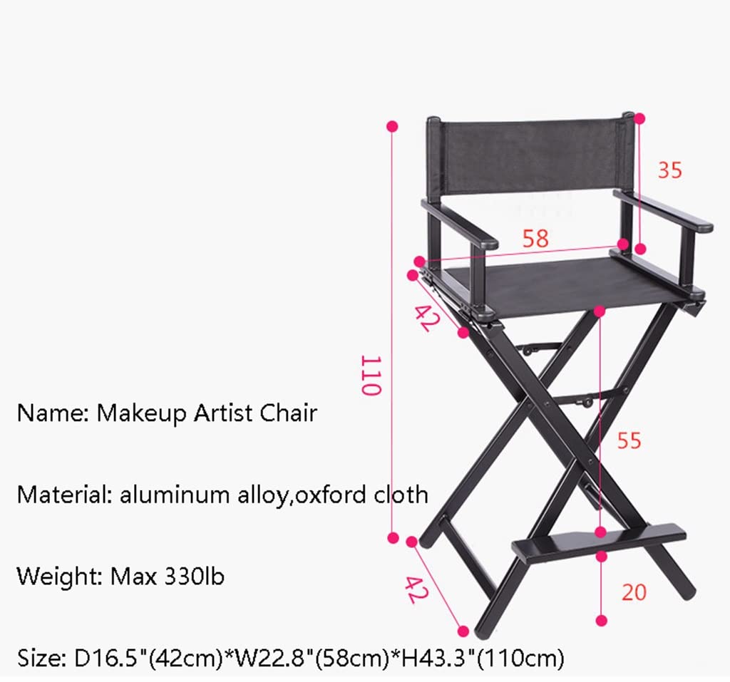 Portable Aluminum Folding Director's Chair B51199