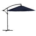 10 Ft Offset Cantilever Patio Umbrella with Cross Base T781