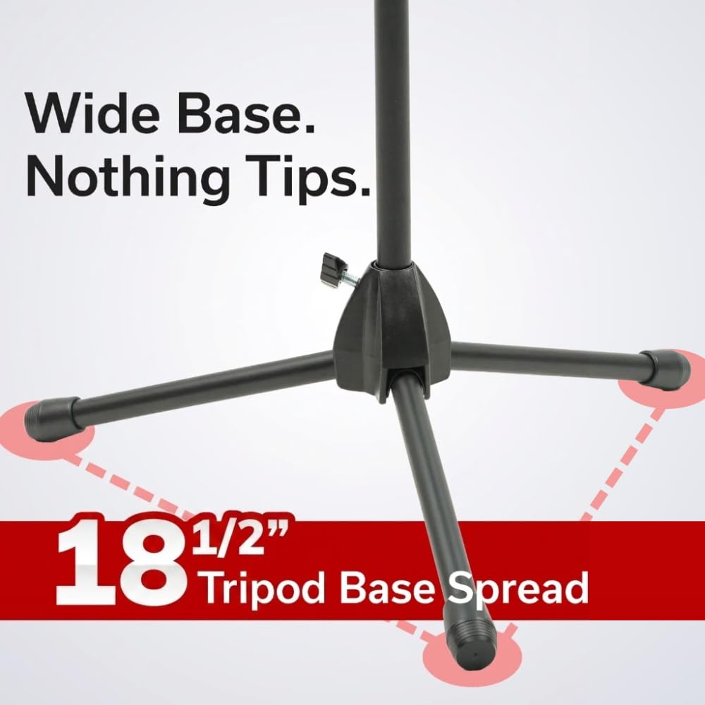 Trombone Stand with Tripod Base D283