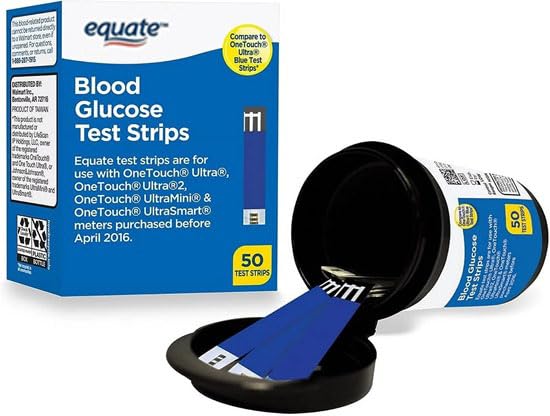 Blood Glucose Test Strips, 50 Count Q31209