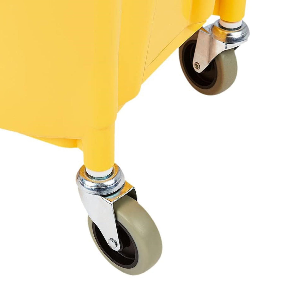 Rectangular Mop Bucket with Down Press Wringer Combo, 35-Quart, Yellow R9164