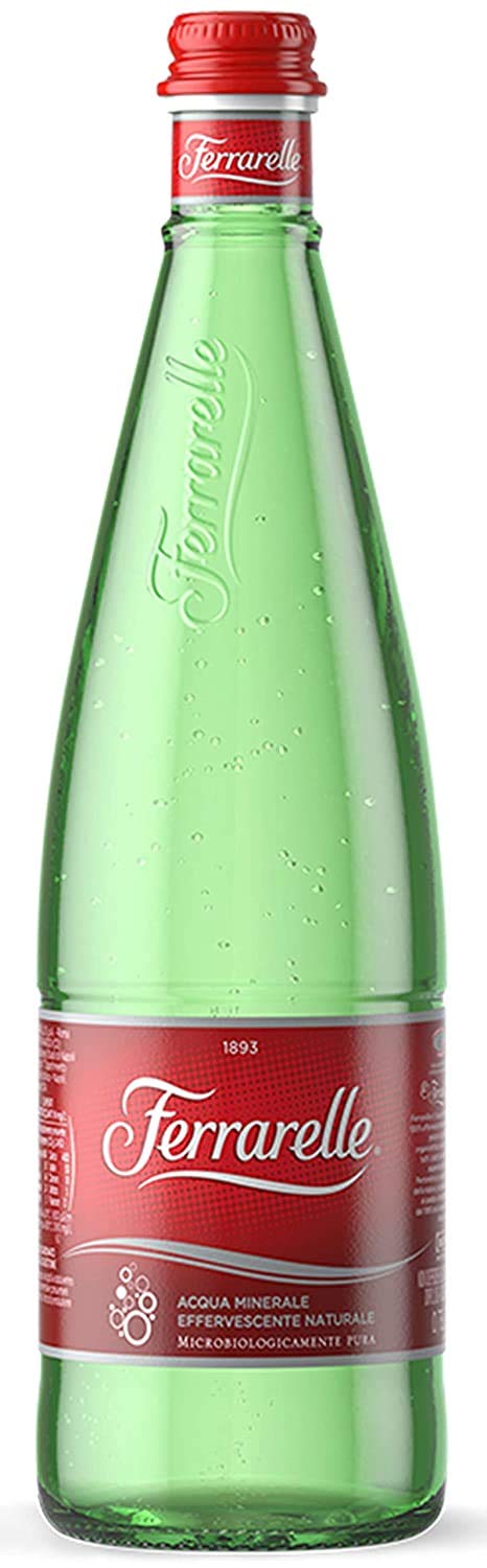 Sparkling Natural Mineral Water 11.2 Oz Glass Bottle 6 Pack M639767