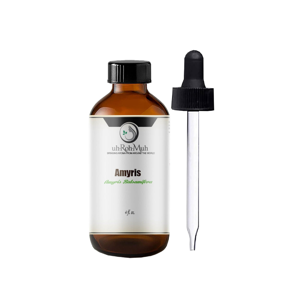 100% Natural Steam-Distilled Amyris Balsamifera Essential Oil 4 fl oz M708931