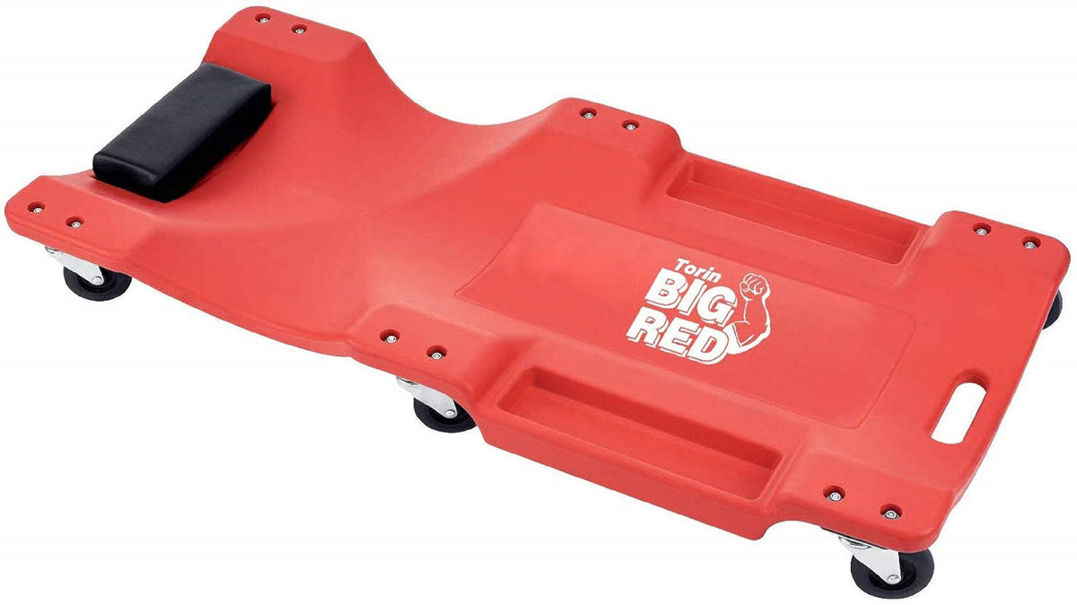 Rolling Garage Creeper with Padded Headrest and 6 Casters H715462
