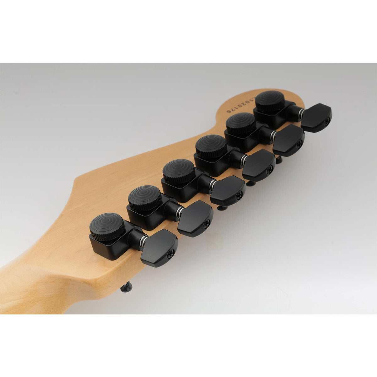 Black 6 Inline Locking Guitar Tuners Set C663