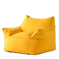 Bean Bag Chair Stuffed Animal Storage Yellow C78536
