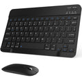 Black Rechargeable Bluetooth Keyboard and Mouse Combo X116