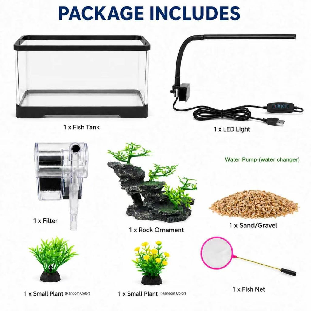 3 Gallon Fish Tank Starter Kit E284