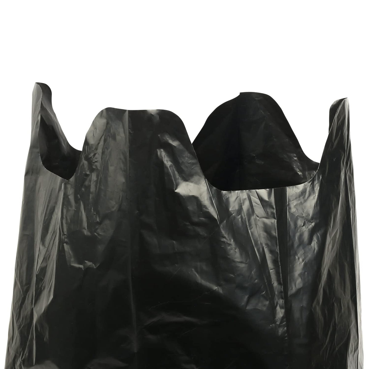 42 Gallon 4 MIL Black Heavy Duty Trash Bags Pack of 128 F298