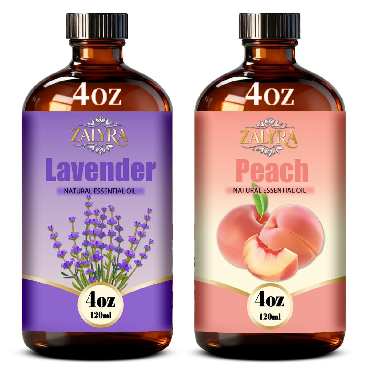 Lavender&Peach Essential Oil 4 Fl Oz+0.33 Fl Oz F4672