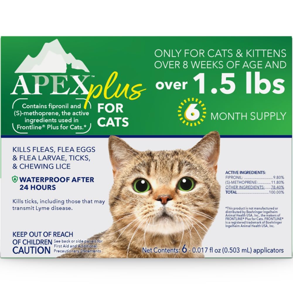 Flea & Tick Prevention Drops for Cats Q952
