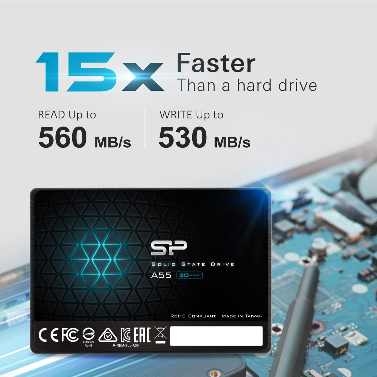 1TB SATA III 2.5" Internal Solid State Drive X250