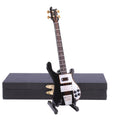 Miniature Electric Bass Guitar with Stand and Case G6769
