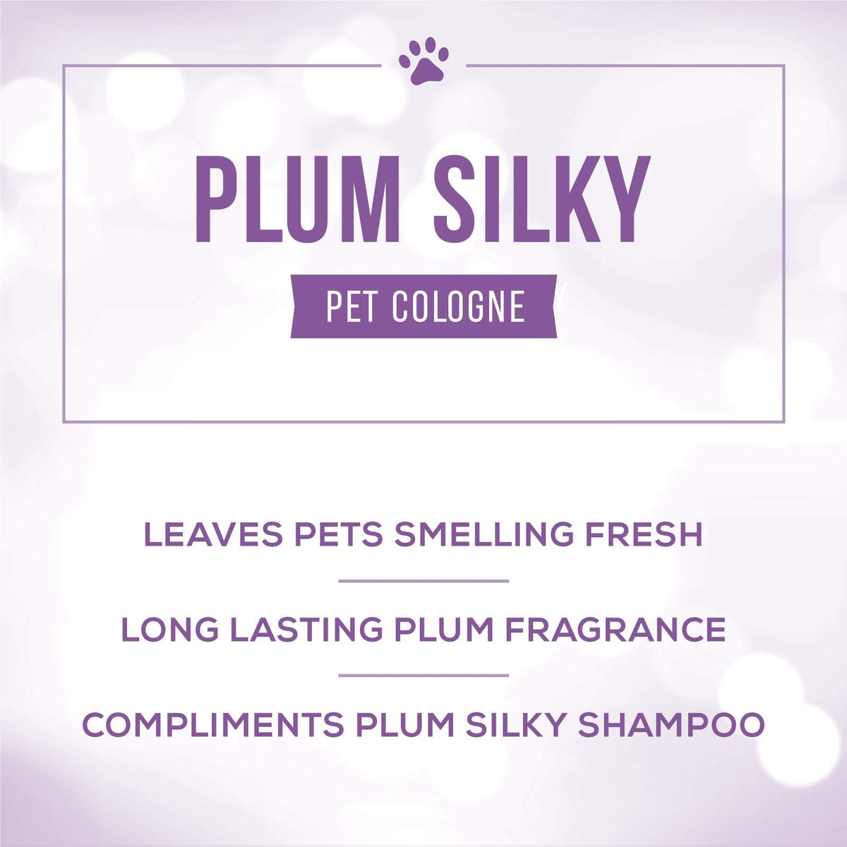Plum Silky Dog Cologne 8 oz S6495