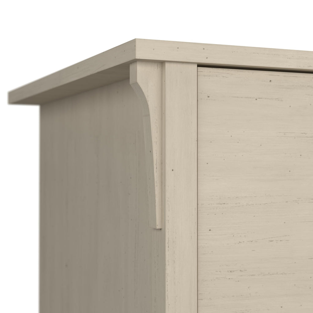 Small Computer Desk with Hutch V33001