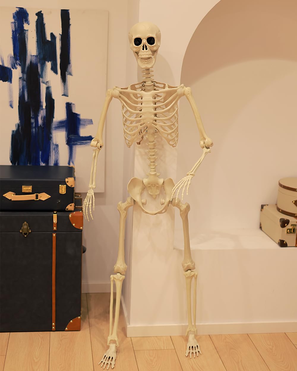 Life Size Posable Full Body Skeleton with Movable Joints E9270