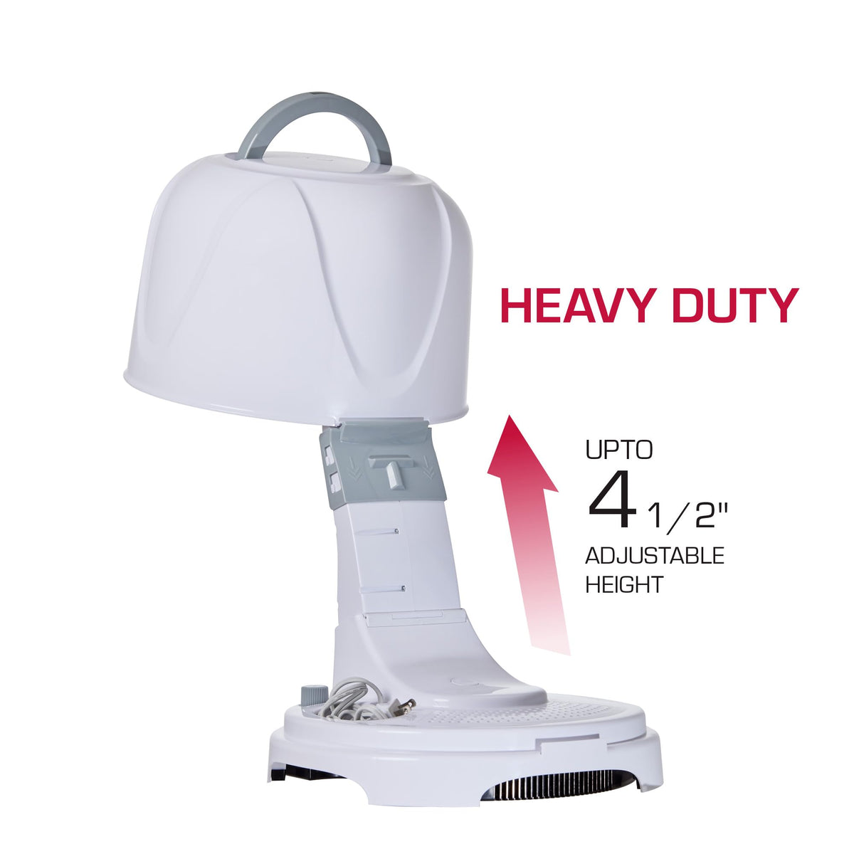 Ceramic Tourmaline Hood Dryer, 4 Heat Settings N44090
