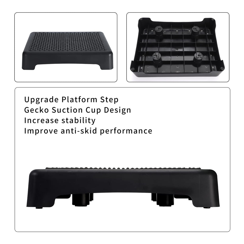 One Step Stool 3.5 Inch Non-Slip 440 Lbs Capacity W19652