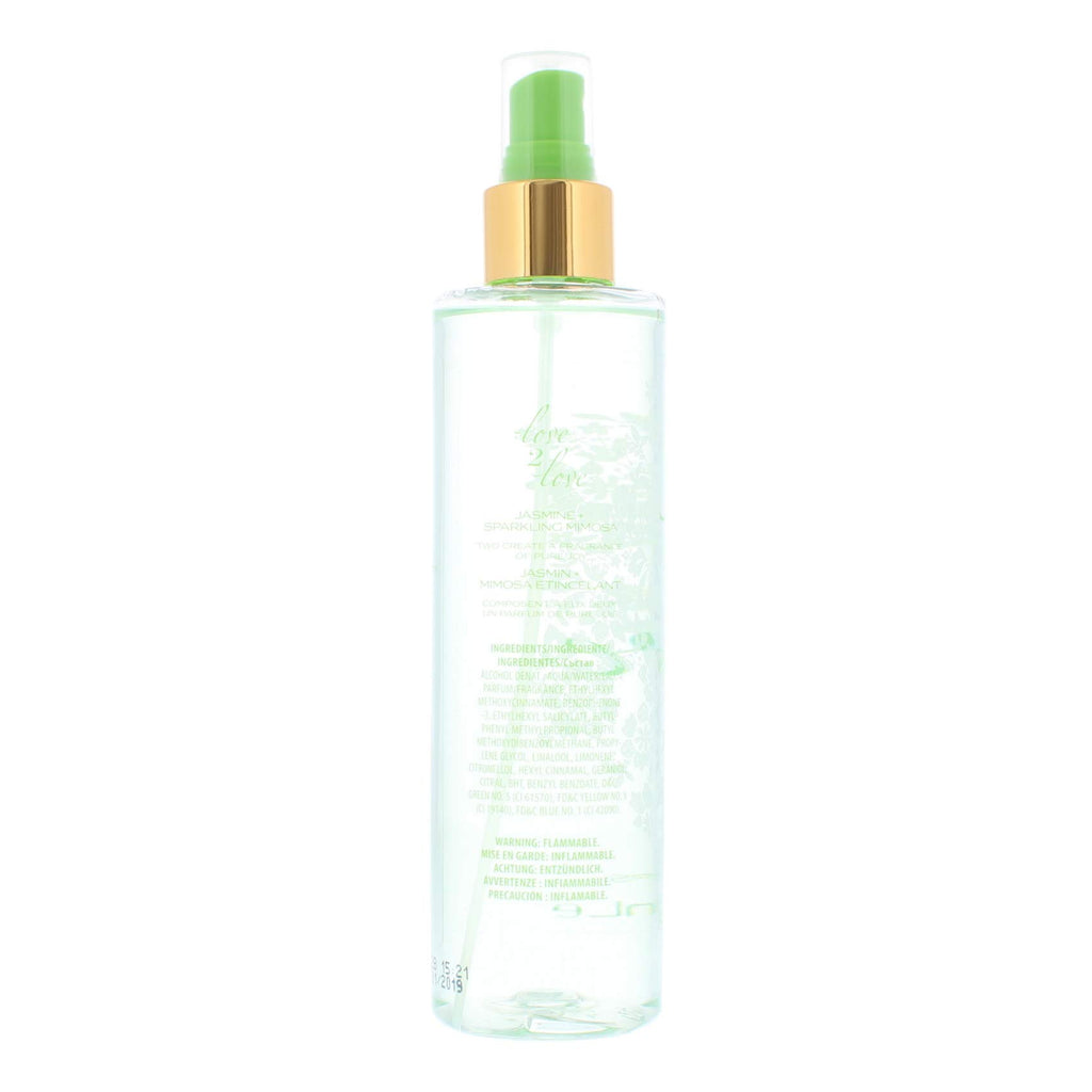 Jasmine Sparkling Mimosa Fragrance Mist Eau de Toilette Spray 8 Fluid Ounce R642