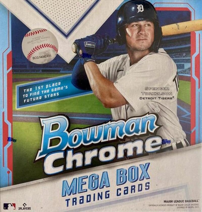 Bowman Chrome Baseball Mega Box N825267