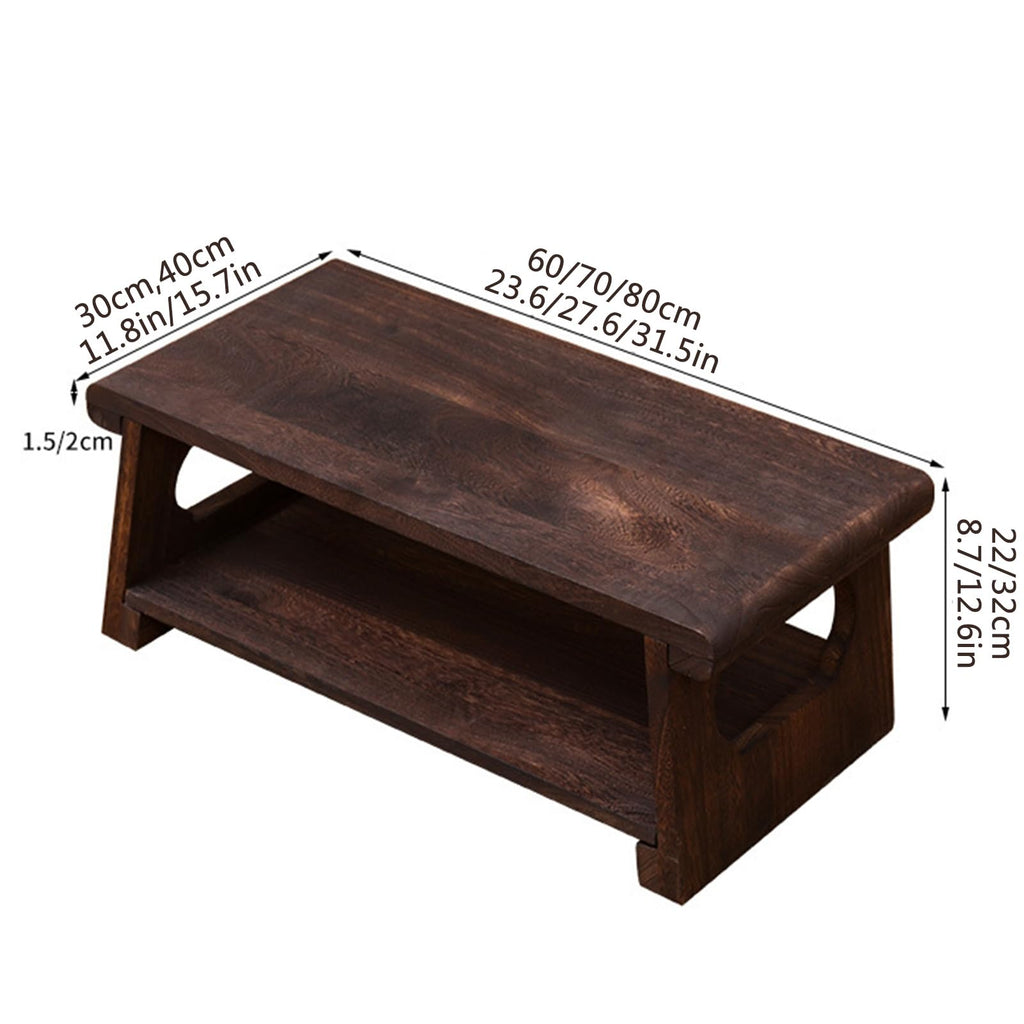 Foldable Japanese Low Floor Table 60x30x22cm Z79994