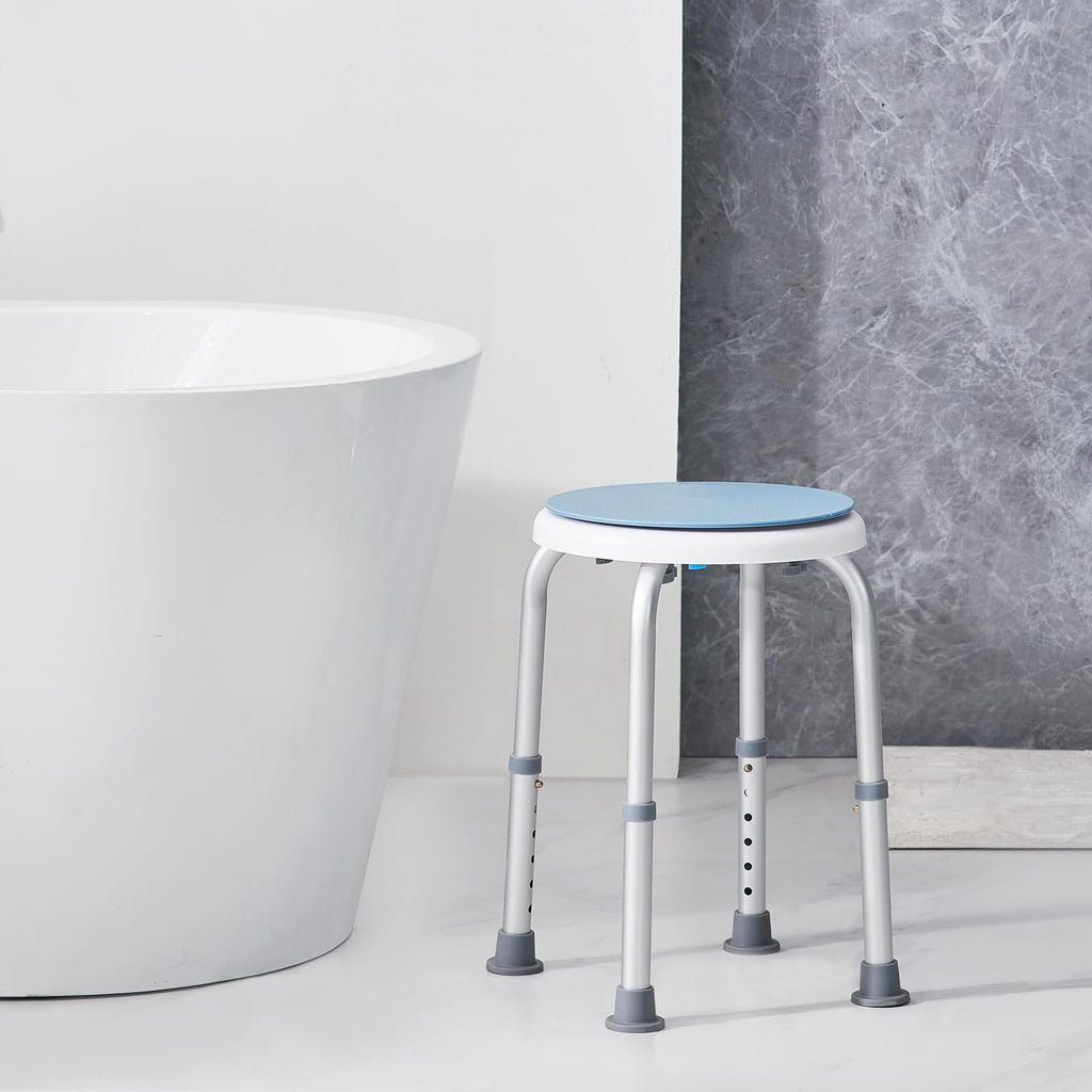 Adjustable Non-Slip Shower Chair 300 lbs Capacity G616649