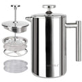 French Press Coffee Maker 304 Grade Stainless Steel Insulated 17oz F3828
