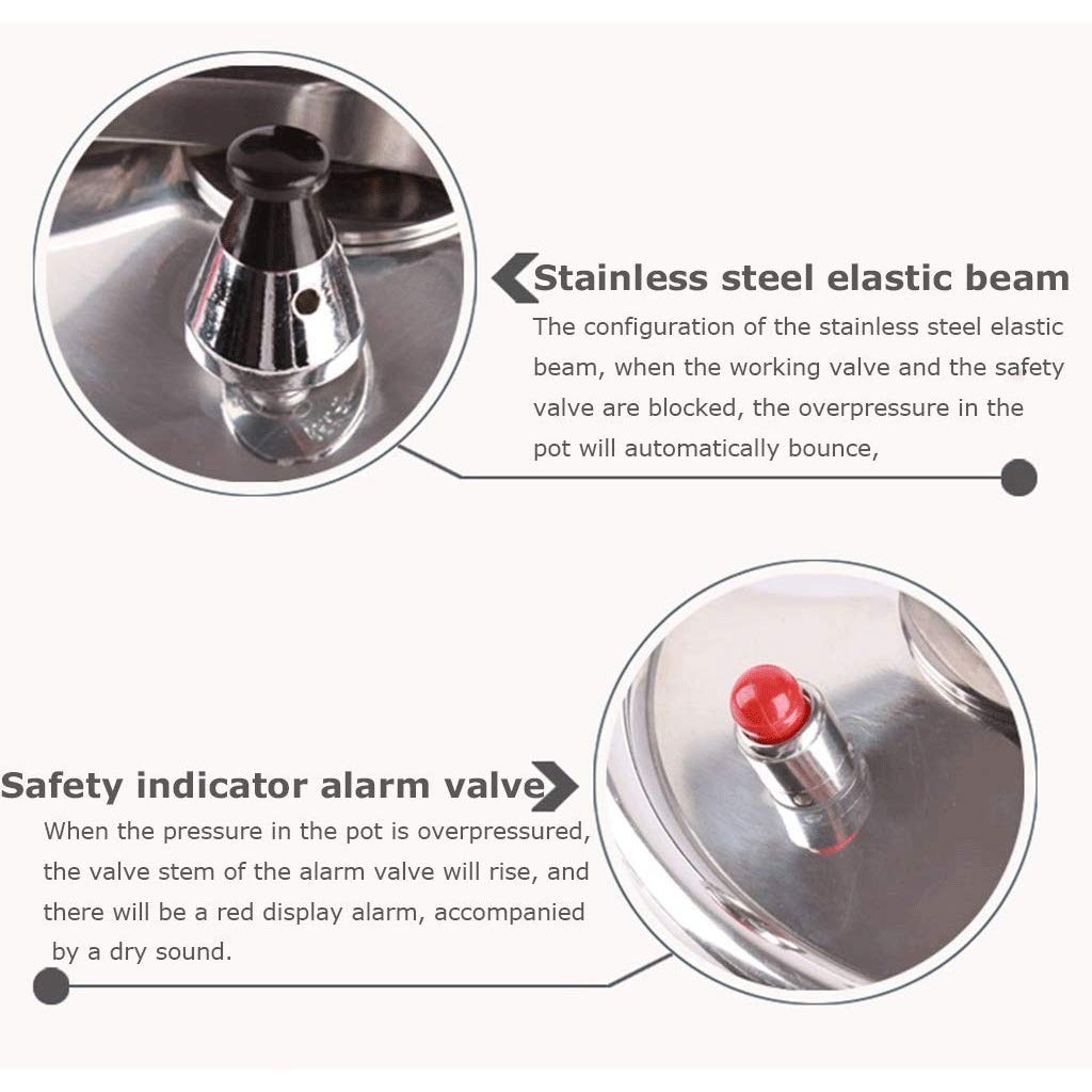 Aluminum Non-stick Pressure Cooker 2L O277