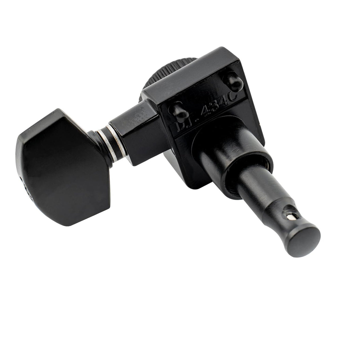 Black 6 Inline Locking Guitar Tuners Set C663