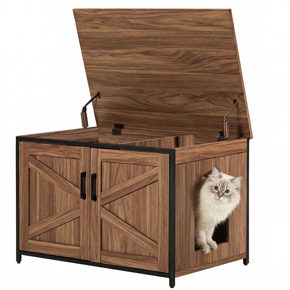 Top Opening Cat Litter Box Enclosure F9399