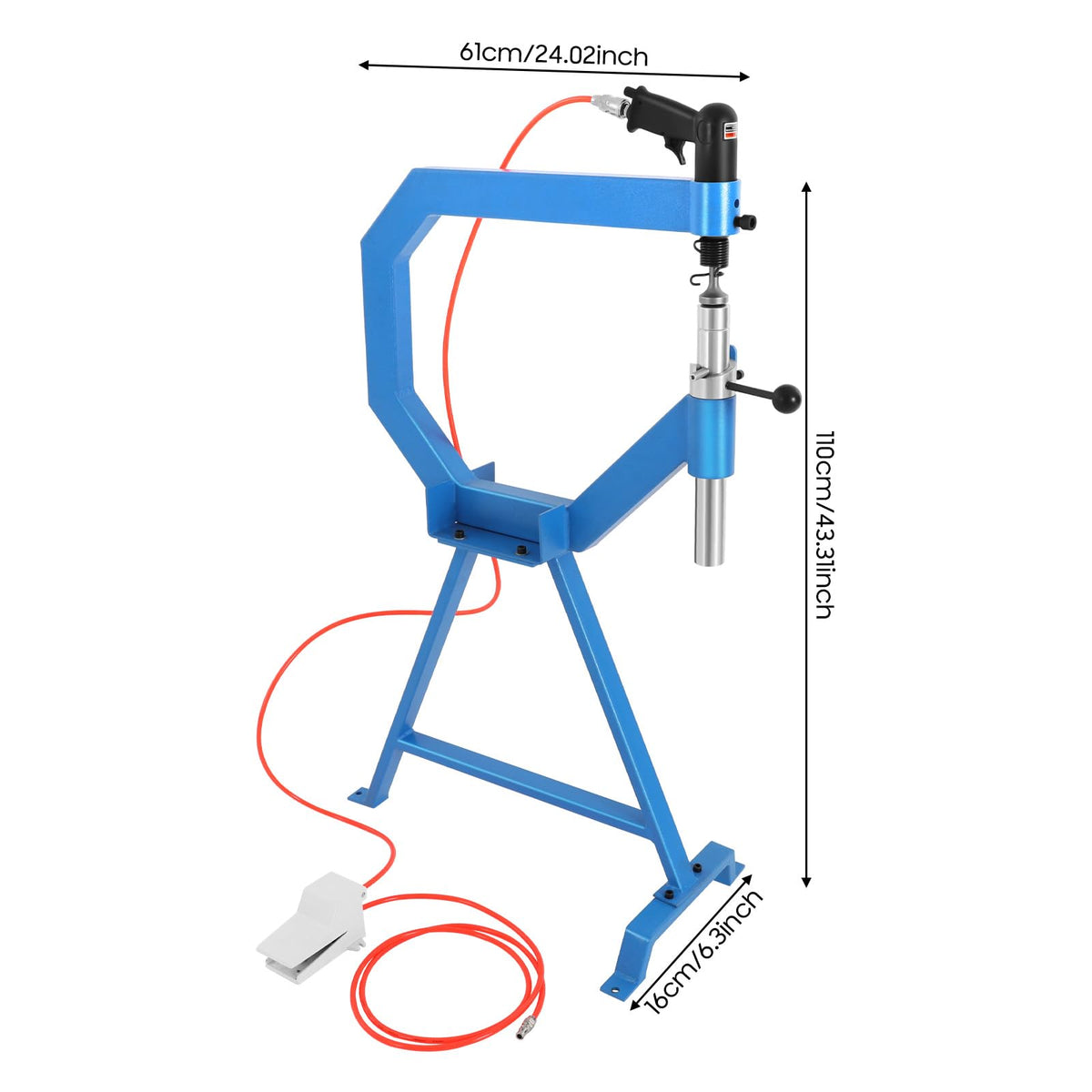 Pneumatic Planishing Hammer with Stand T7263