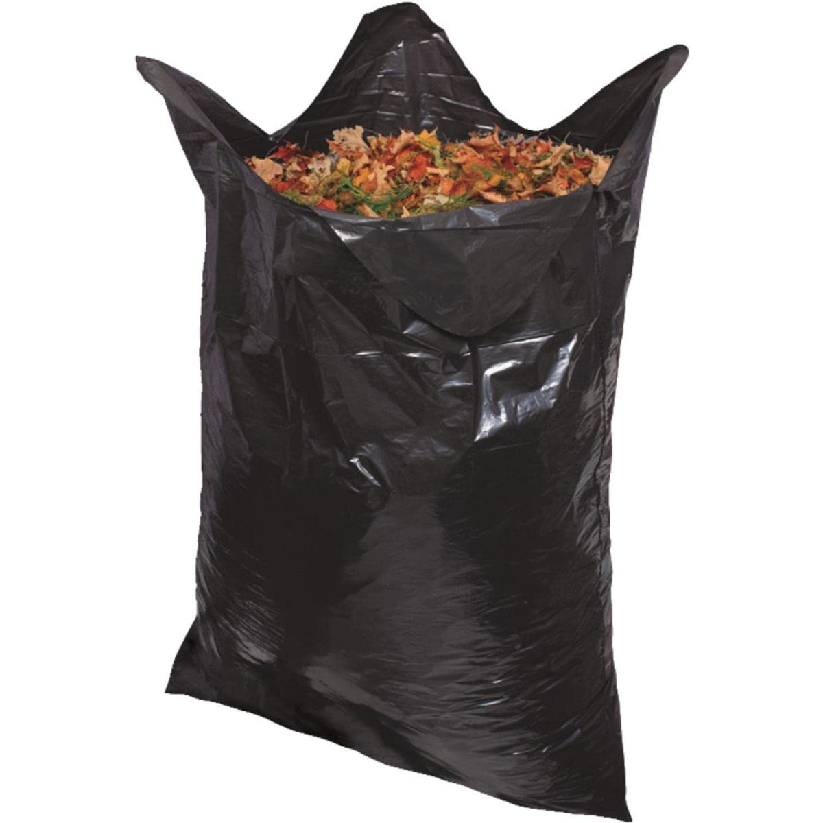 42 Gallon 4 MIL Black Heavy Duty Trash Bags Pack of 128 F298
