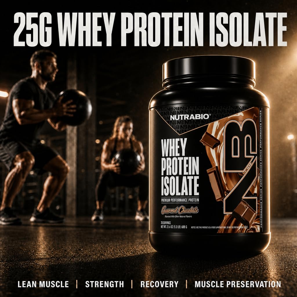 Whey Protein Isolate Powder, 25g Protein, Non-GMO, Gourmet Chocolate, 20 Servings T98140