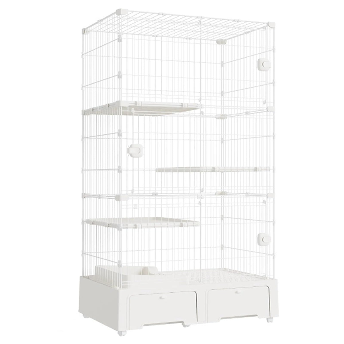 4 Tier Indoor Cat Enclosure with 3 Jumping Platforms Y198