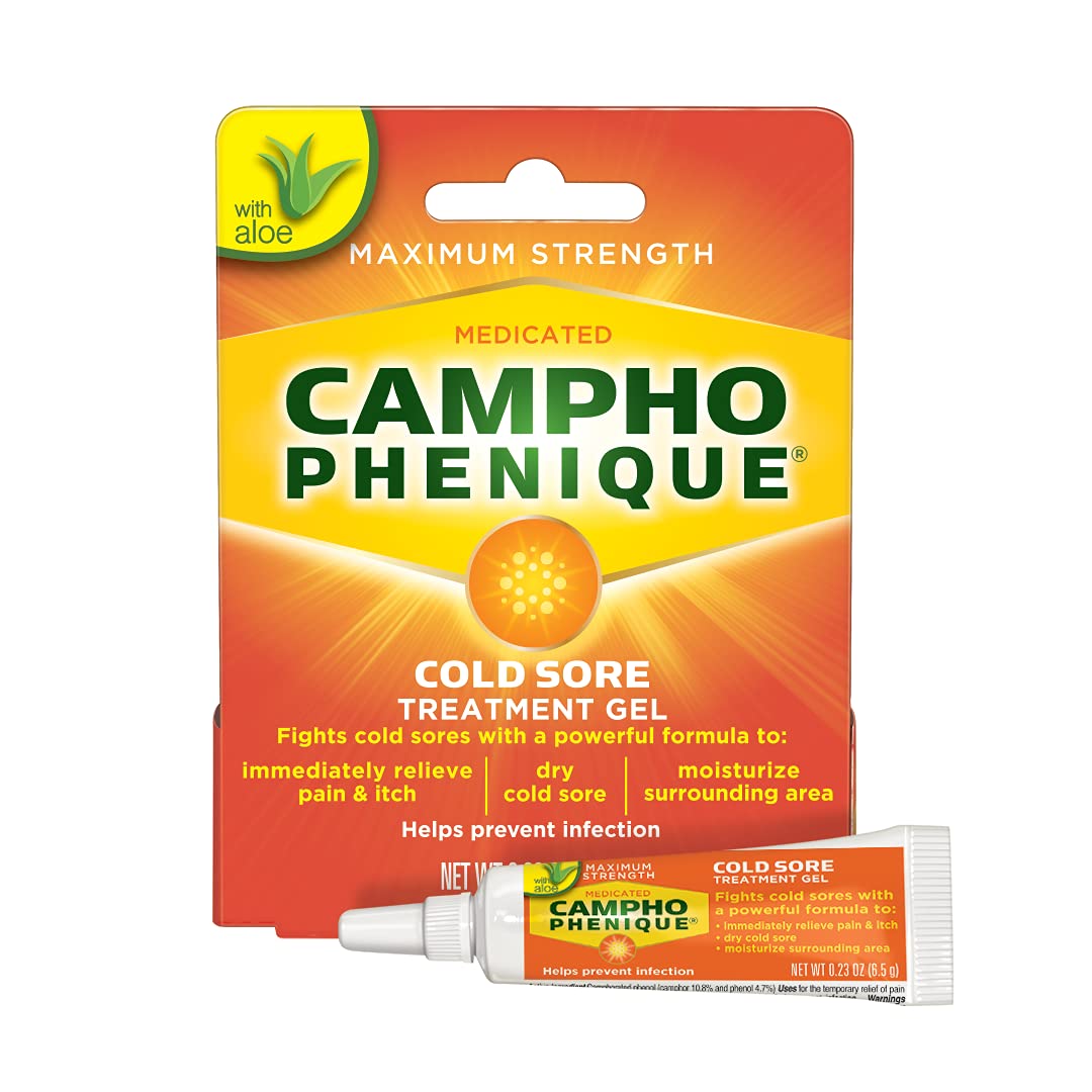 Cold Sore Treatment Gel 0.23 Oz H710
