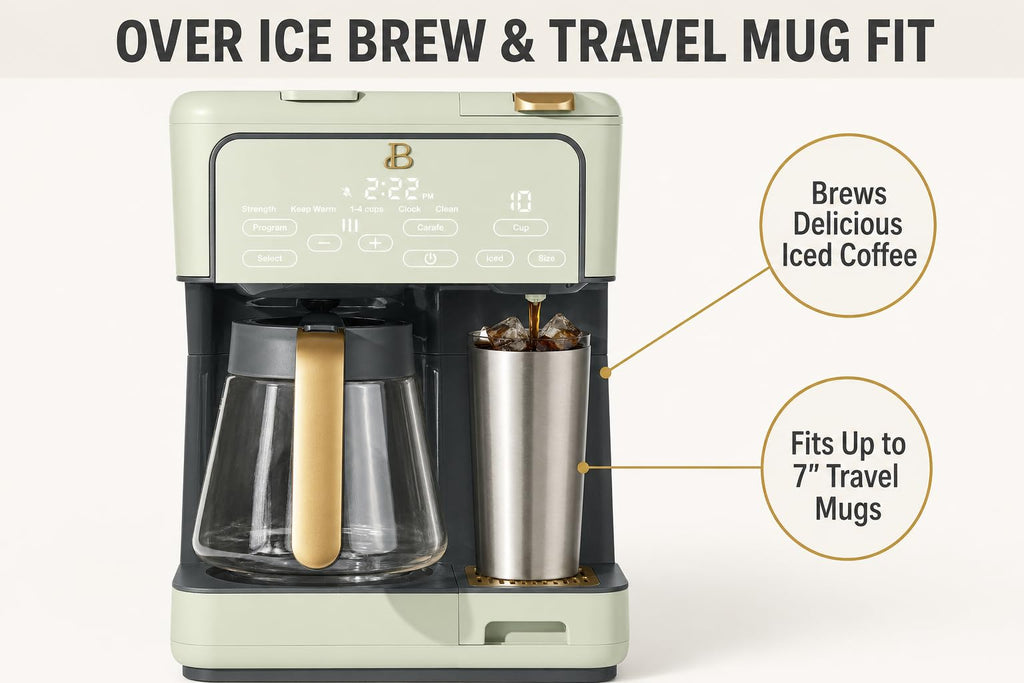 12 Cup Programmable Drip Coffee Maker with Reusable Filter S880730