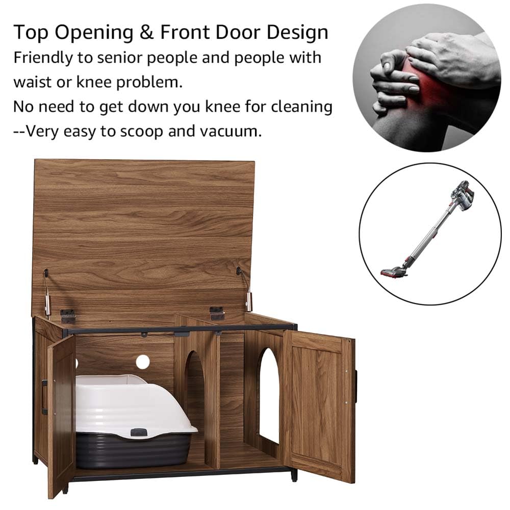 Top Opening Cat Litter Box Enclosure F9399