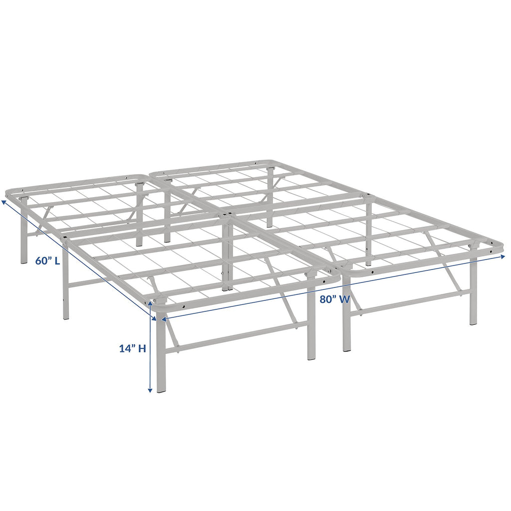 Queen Folding Metal Bed Frame M30263