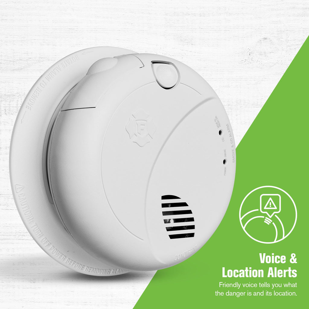 Hardwire Combination Smoke & Carbon Monoxide Alarm with Voice A431960