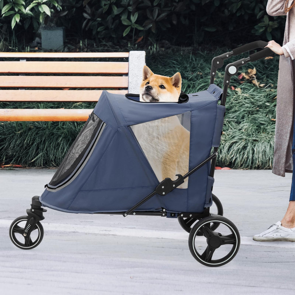 Blue Pet Stroller L9642